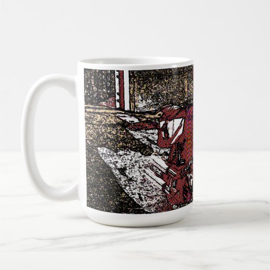 Indian MotorBike Kaffeetasse (Links)