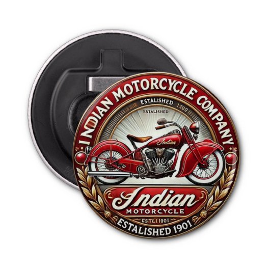 Indian Motorcycle Flaschenöffner (Vorderseite)