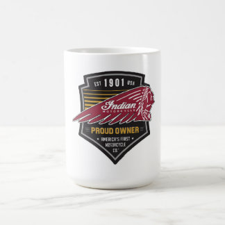 Indian Motorcycle Proud Owner America's First Moto Kaffeetasse