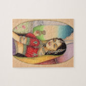 Indian Mughal Woman, Vintag Style Puzzle (Horizontal)