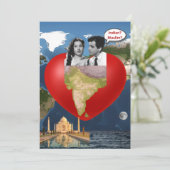 Indian Muslim Feiertagskarte (Stehend Vorderseite)