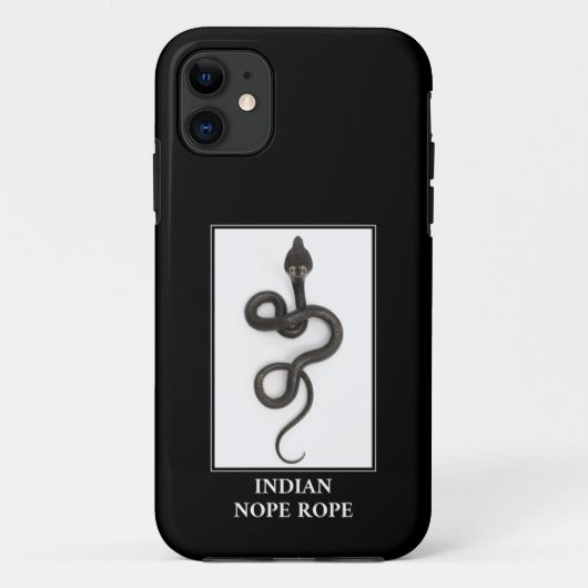 Indian Nope Rope - Cobra Snake Danger Case-Mate iPhone Hülle (Rückseite)