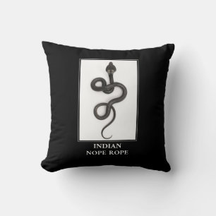 Indian Nope Rope - Cobra Snake Danger Kissen