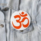 Indian Om Symbol Button (Beispiel)