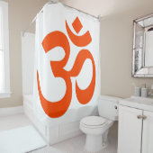Indian Om Symbol Duschvorhang (Beispiel)