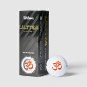 Indian Om Symbol Golfball (Verpackungen)