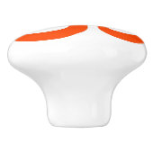 Indian Om Symbol Keramikknauf (Seitenansicht)