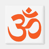 Indian Om Symbol Magnet (Vorne)