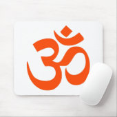 Indian Om Symbol Mousepad (Mit Mouse)