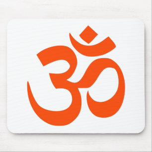 Indian Om Symbol Mousepad