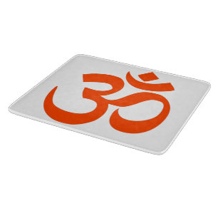 Indian Om Symbol Schneidebrett