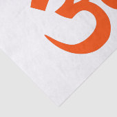 Indian Om Symbol Seidenpapier (Ausschnitt)