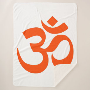 Indian Om Symbol Sherpadecke