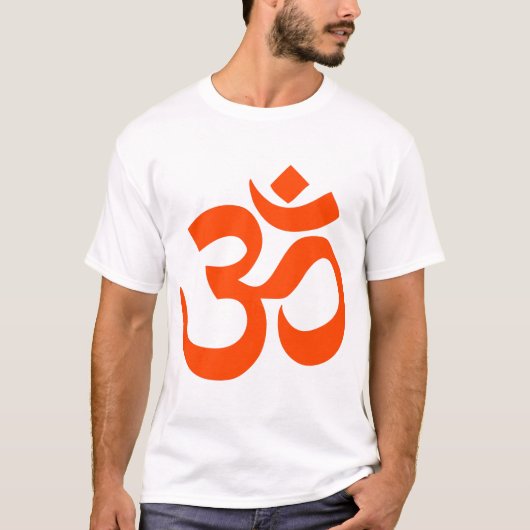 Indian Om Symbol T-Shirt (Vorderseite)