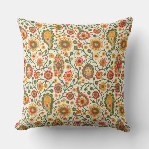 Indian Paisley Print Kissen