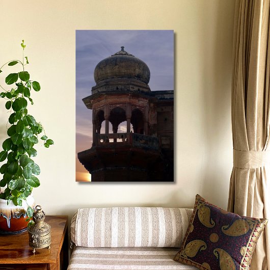 Indian Palace Corner Fotodruck
