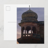 Indian Palace Corner Postkarte (Vorne/Hinten)