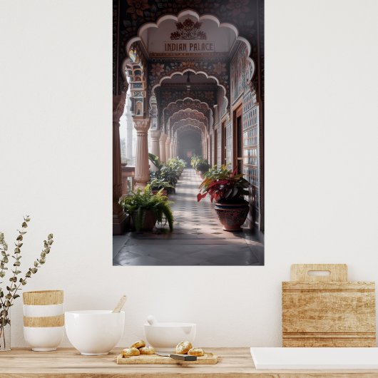 Indian Palace Poster (Küche)
