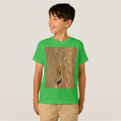 Indian Palm Eichhörnchen auf einem Baumstamm T-Shirt (Vorne ganz)