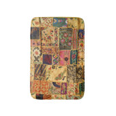 Indian Patchwork: Hampi Market Cloth. Badematte (Vorderseite Vertikal)