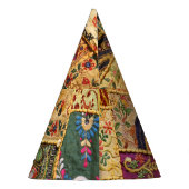 Indian Patchwork: Hampi Market Cloth. Partyhütchen (Rückseite)