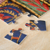 Indian Patchwork: Hampi Market Cloth. Puzzle (Seite)