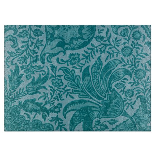 Indian Pattern (von William Morris) Cutting Board Schneidebrett (Vorderseite)