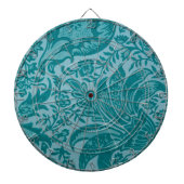 Indian Pattern (von William Morris) Dart Board Dartscheibe (vorne)