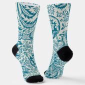 Indian Pattern, William Morris Socken (Gewinkelt)