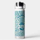 Indian Pattern, William Morris Trinkflasche (Hinten)