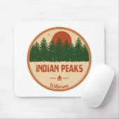 Indian Peaks Wilderness Colorado Mousepad (Mit Mouse)