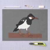Indian Pied Myna Bird Art Seidenpapier (Handwerk)
