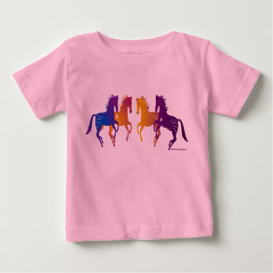 Indian Ponies Säugling T - Shirt