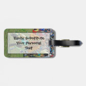 Indian Pow Wow Easy ID Personal Gepäckanhänger (Rückseite horizontal)