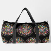 Indian Rainbow Mandala Large Duffel Bag Duffle Bag (Vorderseite)