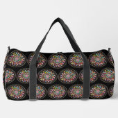 Indian Rainbow Mandala Large Duffel Bag Duffle Bag (Vorderseite)