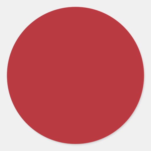 INDIAN RED RUNDER AUFKLEBER (Vorderseite)
