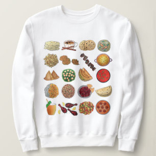 Indian Restaurant Foods Cooking Cuisine Sweatshirt