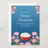 Indian Rice feiert Einladung & Annaprasan lädt ein (Vorne/Hinten)