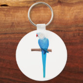 Indian Ringneck Parakeet Schlüsselanhänger (Vorderseite)