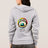 Indian River BLACK LETTER Full Zip Hoodie (Rückseite)