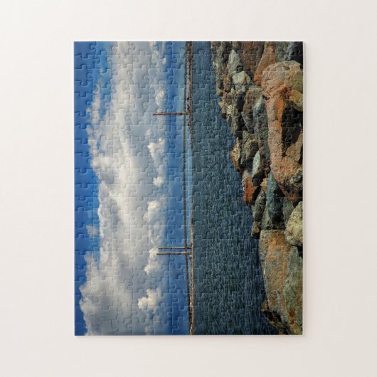 Indian River Bridge Jigsaw Puzzle (Vertikal)