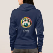 Indian River WHITE LETTER Full Zip Hoodie (Rückseite)