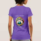 Indian River Women's White Letter Slim Fit T - Shi T-Shirt (Rückseite)