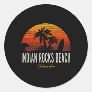 Indian Rocks Beach Florida Fl Palms Ferienhaus Sur Runder Aufkleber