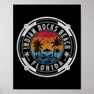 Indian Rocks Beach Florida Sommerurlaub Vintage Poster