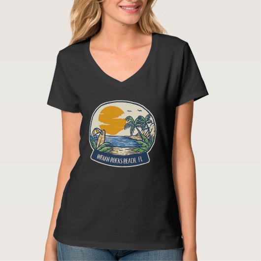 Indian Rocks Beach Florida T-Shirt (Vorderseite)