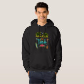Indian Rocks Florida Beach Summer Palm Sun Set Pal Hoodie (Vorne ganz)