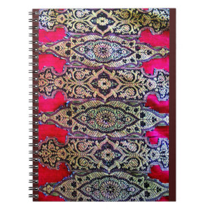 Indian Sari Design Notizblock