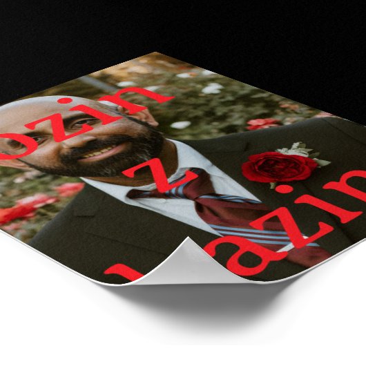 Indian Scammmer Poster (Ecke)